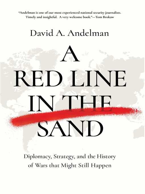 Title details for A Red Line in the Sand by David A.  Andelman - Wait list